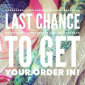 LAST CHANCE!!!!!!